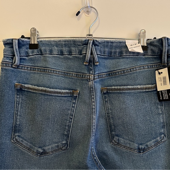 Good American Good Classic high-rise bootcut jeans - Picture 3 of 6